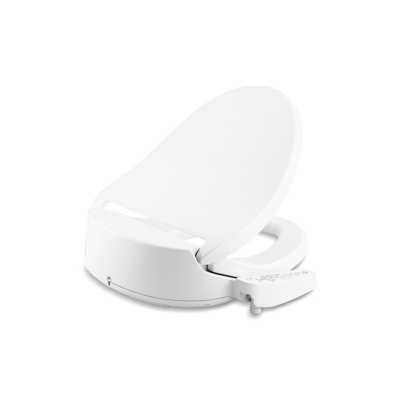 KOHLER K-32331-0 Purewash E580 Round-Front Bidet Toilet Seat In White