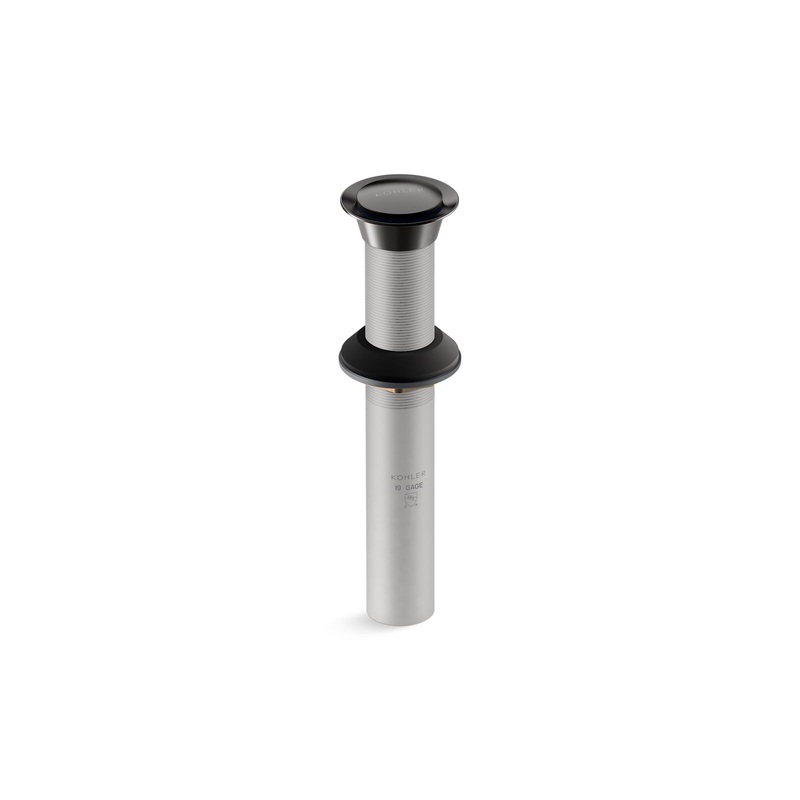 KOHLER K-33151-2BL Clicker Drain Without Overflow In Blackened Bronze