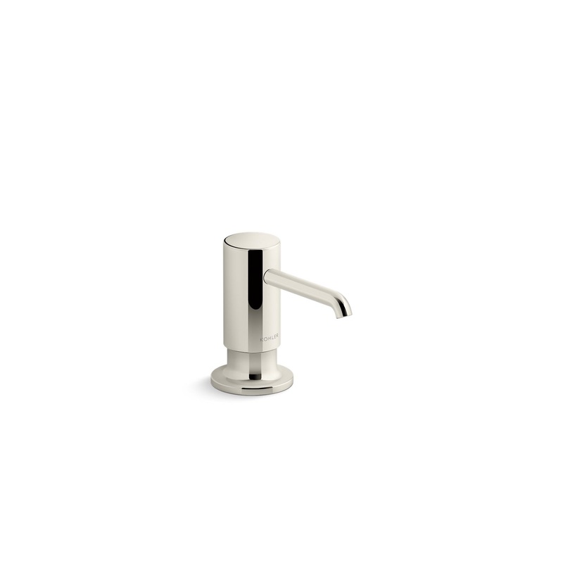 KOHLER K-35761-SN Purist Soap/Lotion Dispenser In Vibrant Polished Nickel
