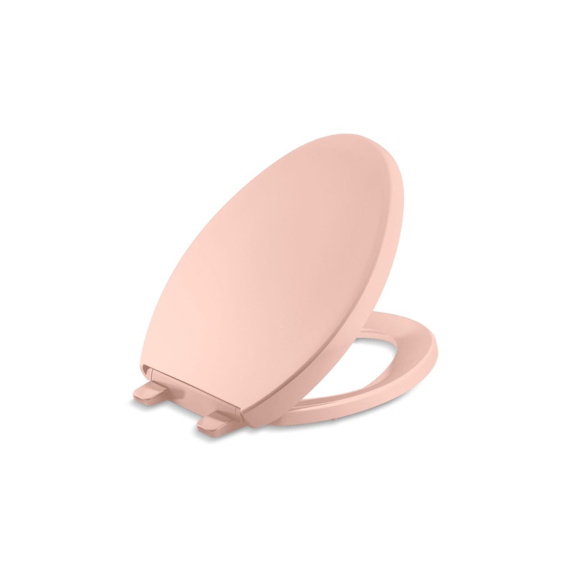 KOHLER K-4008-V10 Reveal Quiet-Close Elongated Toilet Seat In 150th Peachblow