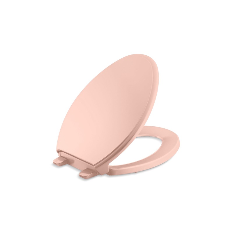 KOHLER K-4733-V10 Glenbury Quiet-Close Elongated Toilet Seat In 150th Peachblow