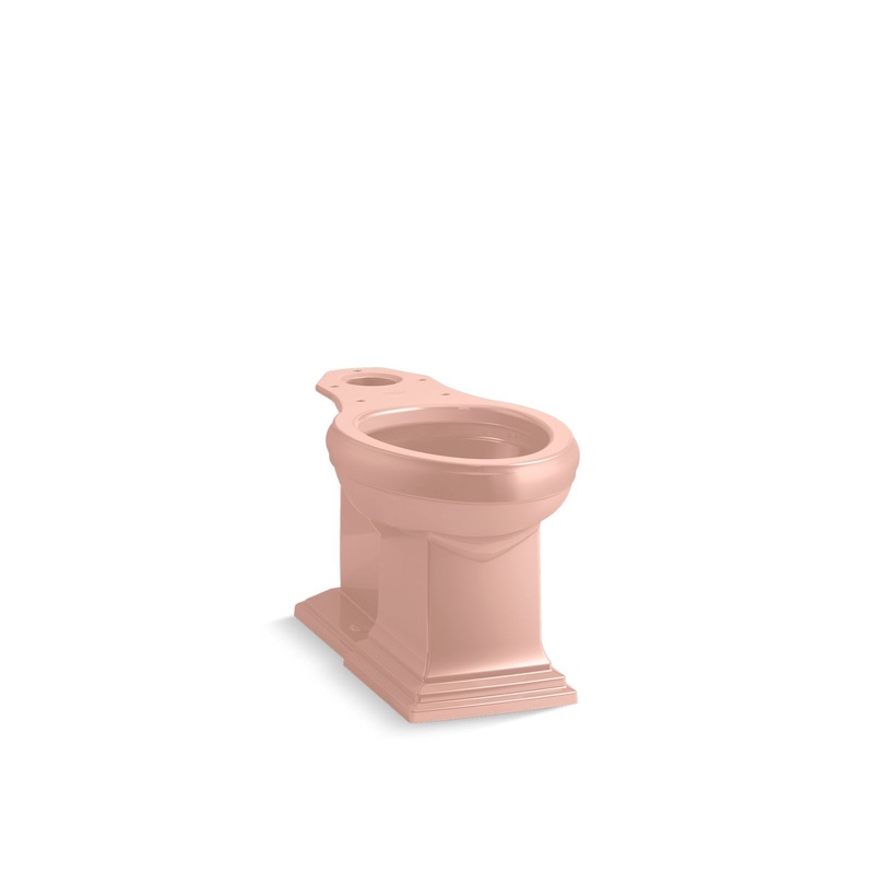 KOHLER K-5626-V10 Memoirs Elongated Toilet Bowl With Concealed Trapway In 150th Peachblow