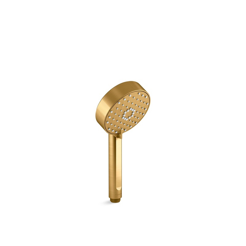 KOHLER K-72415-Y-2MB Awaken G110 Three-Function Handshower, 2.5 Gpm In Vibrant Brushed Moderne Brass