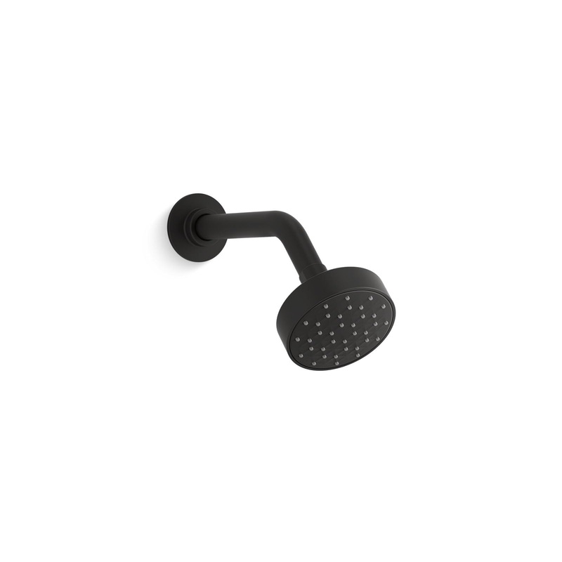 KOHLER K-72417-Y-BL Awaken G90 Single-Function Showerhead, 2.5 Gpm In Matte Black