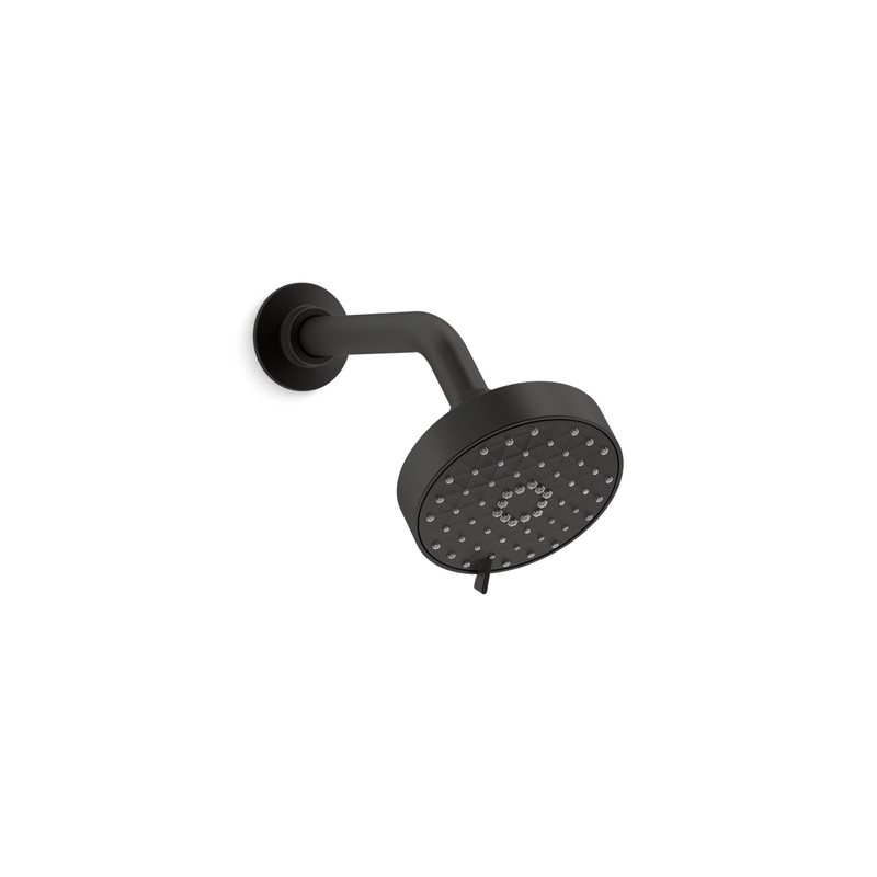 KOHLER K-72419-Y-BL Awaken G110 Three-Function Showerhead, 2.5 Gpm In Matte Black