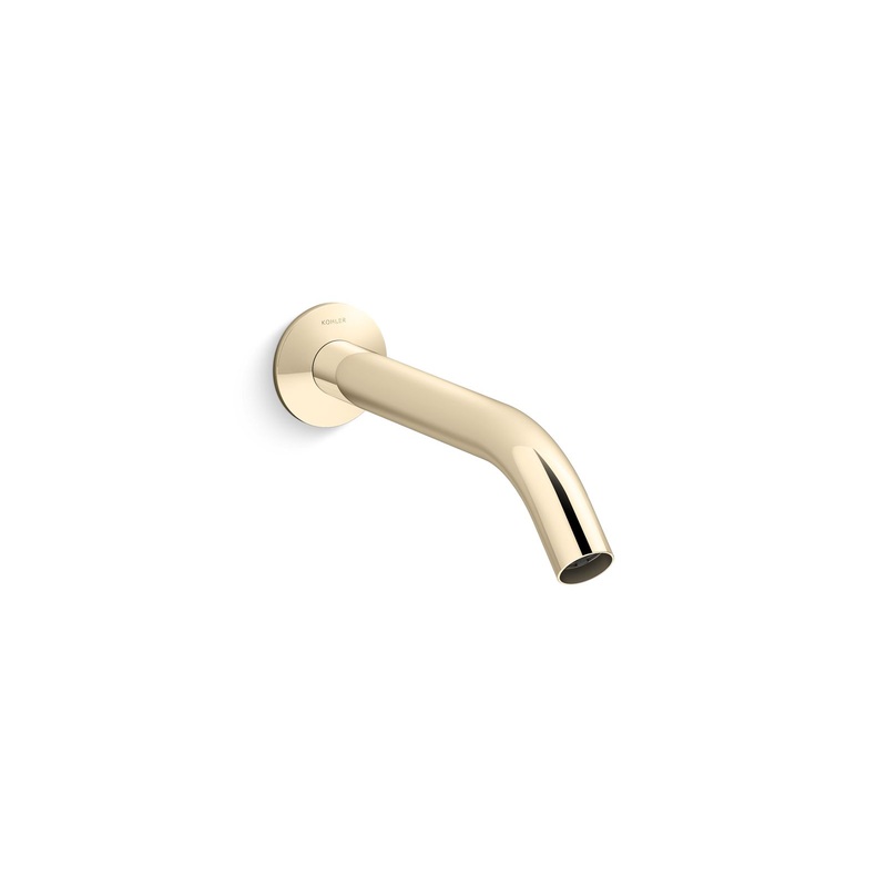KOHLER K-77999-AF Components Wall-Mount Bath Spout In Vibrant French Gold