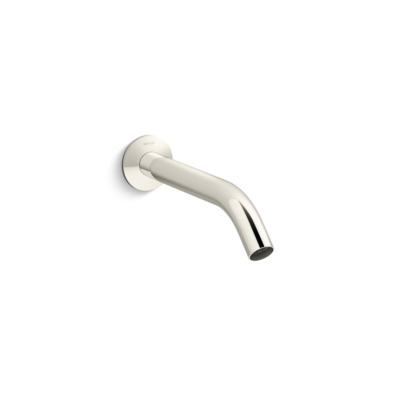 KOHLER K-77999-SN Components Wall-Mount Bath Spout In Vibrant Polished Nickel