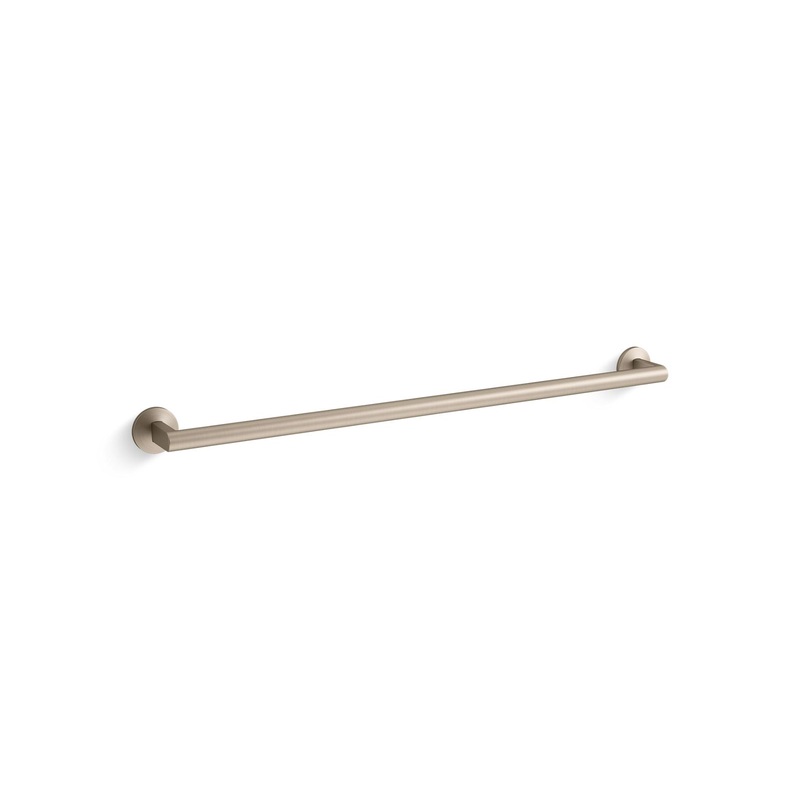 KOHLER K-78374-BV Components 30" Towel Bar In Vibrant Brushed Bronze