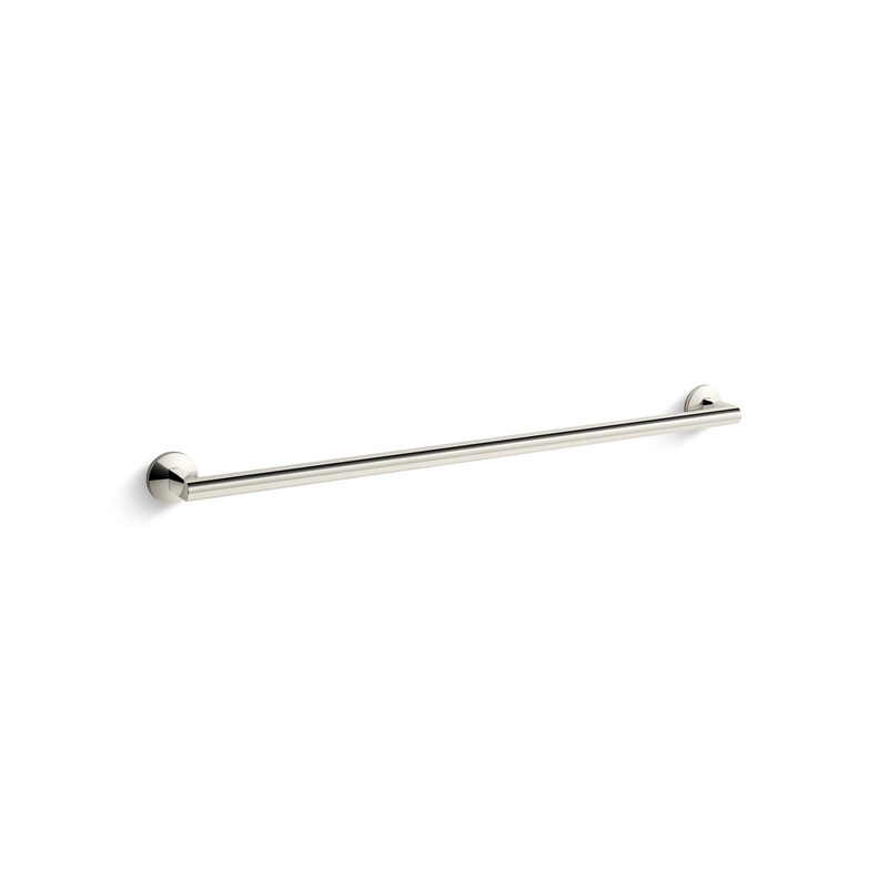 KOHLER K-78374-SN Components 30" Towel Bar In Vibrant Polished Nickel