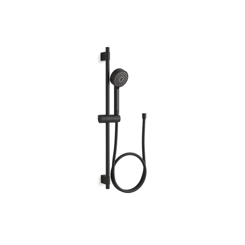 KOHLER K-98361-Y-BL Awaken G90 24" Four-Function Handshower Kit, 2.5 Gpm In Matte Black