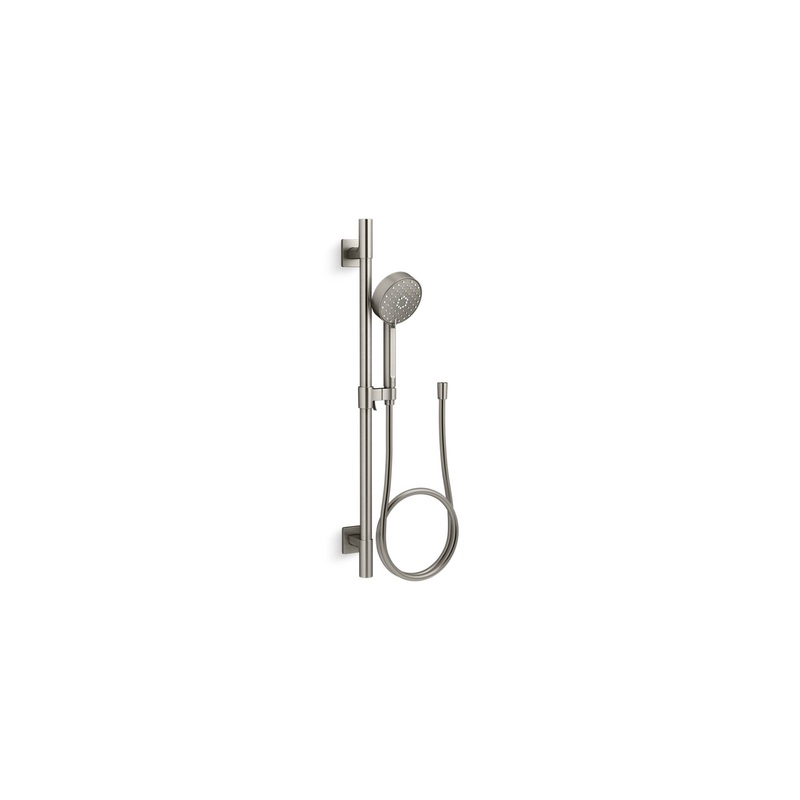 KOHLER K-99242-Y-BN Awaken G110 24" Deluxe Four-Function Handshower Kit, 2.5 Gpm In Vibrant Brushed Nickel