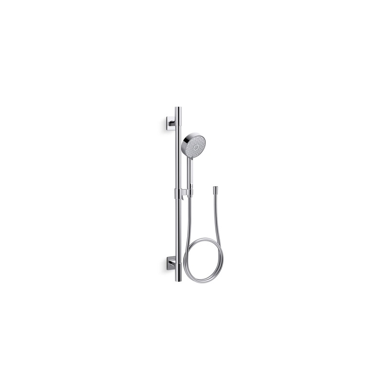 KOHLER K-99242-Y-CP Awaken G110 24" Deluxe Four-Function Handshower Kit, 2.5 Gpm In Polished Chrome