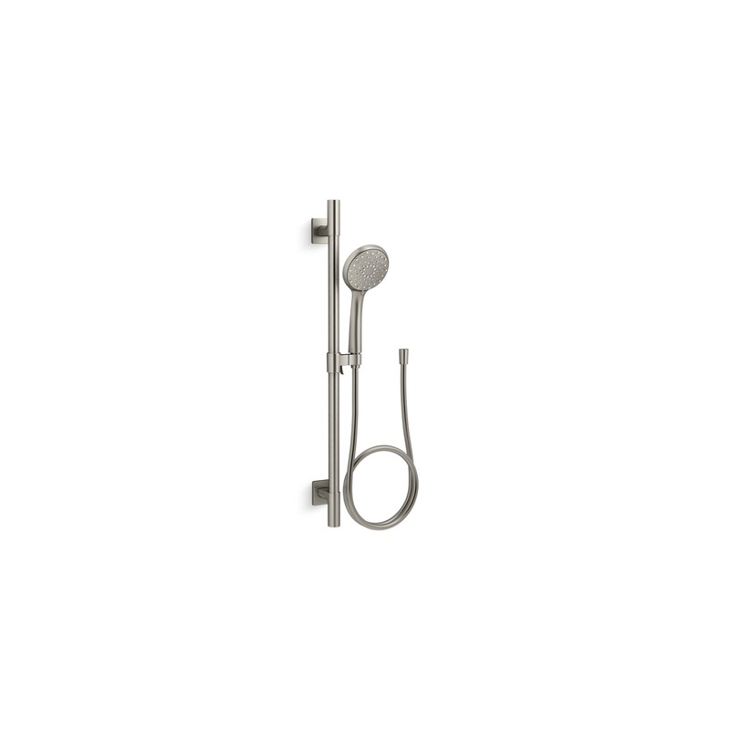 KOHLER K-99243-Y-BN Awaken B110 24" Deluxe Four-Function Handshower Kit, 2.5 Gpm In Vibrant Brushed Nickel