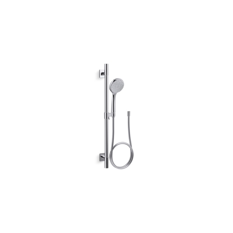 KOHLER K-99243-Y-CP Awaken B110 24" Deluxe Four-Function Handshower Kit, 2.5 Gpm In Polished Chrome