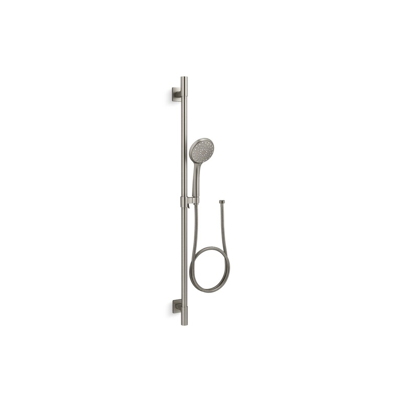 KOHLER K-99899-Y-BN Awaken B110 36" Premium Four-Function Handshower Kit, 2.5 Gpm In Vibrant Brushed Nickel