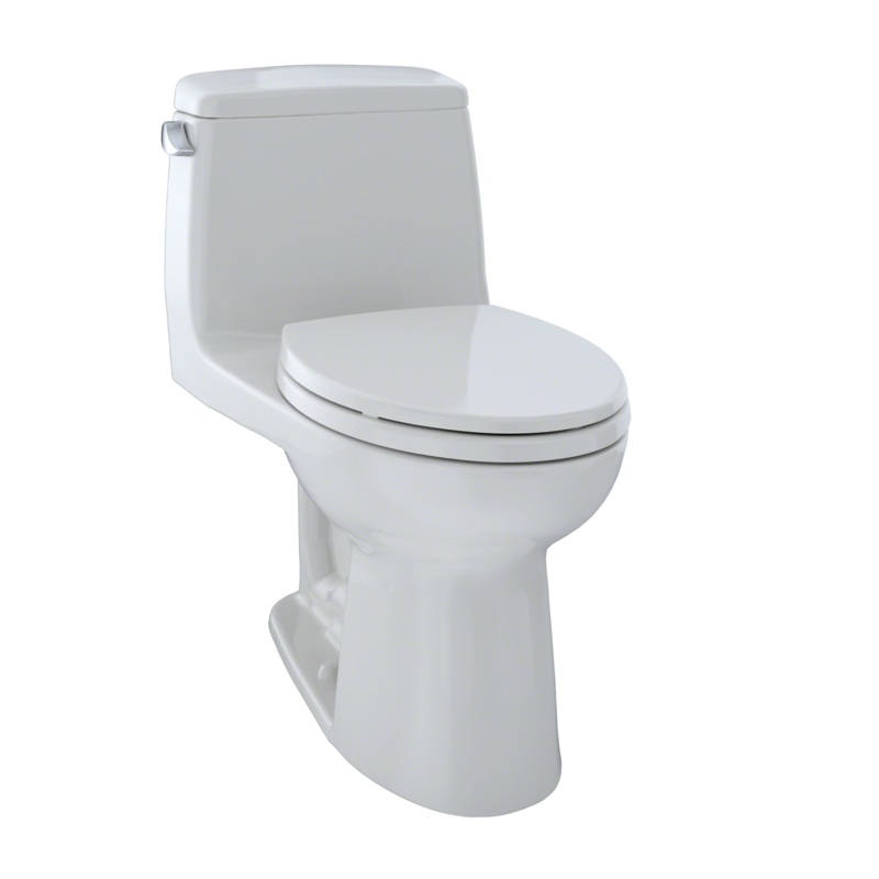 TOTO MS854114EL#11 Eco Ultramax One-Piece Elongated 1.28 Gpf Ada Compliant Toilet - Colonial White