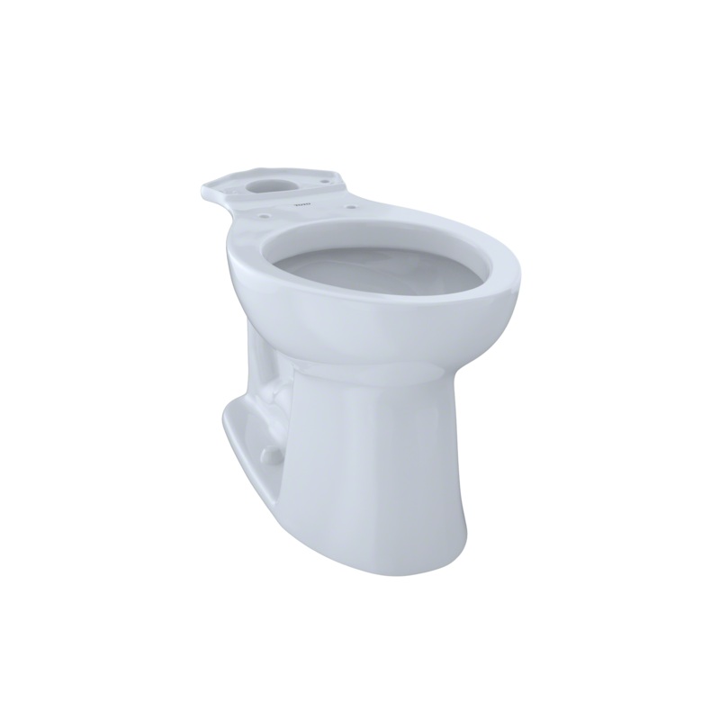 TOTO C244EF#01 Entrada Universal Height Elongated Toilet Bowl - Cotton White