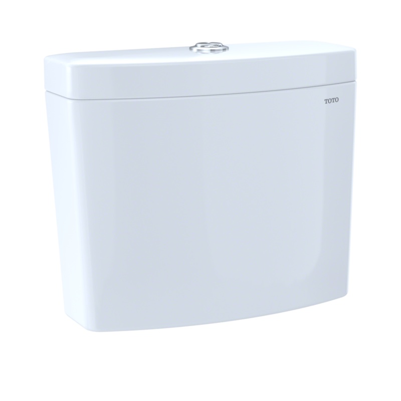 TOTO ST446EMNA#01 Aquia Iv Dual Flush 1.28 And 0.9 Gpf Toilet Tank Only With Washlet+ Auto Flush Compatibility - Cotton White