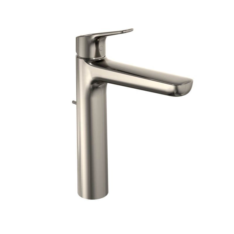 TOTO TLG03305U#PN Gs Series Single Handle Bathroom Faucet For Vessel Sink With Comfort Glide Technology And Drain Assembly - Polished Nickel