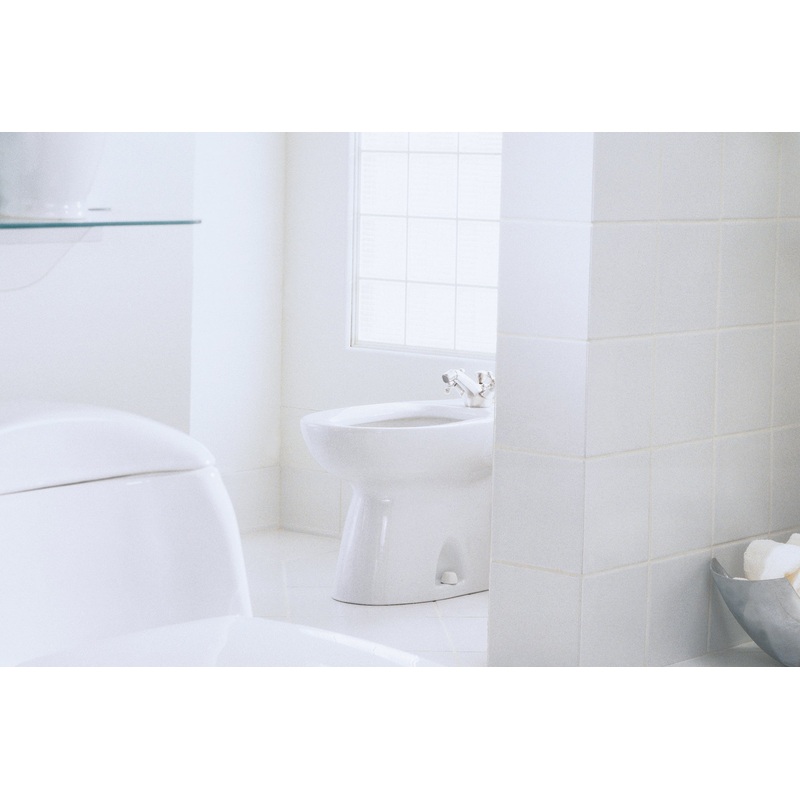 TOTO BT500AR#01 Piedmont Single Hole Deck Mounted Faucet Bidet - Cotton White