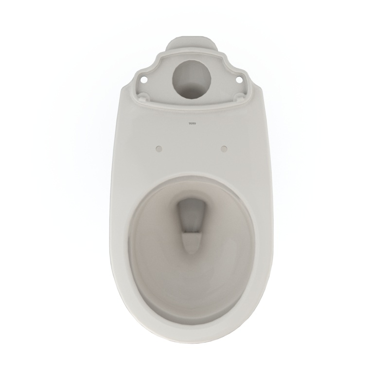 TOTO C775CEFG#12 Drake Round Tornado Flush Toilet Bowl With Cefiontect - Sedona Beige