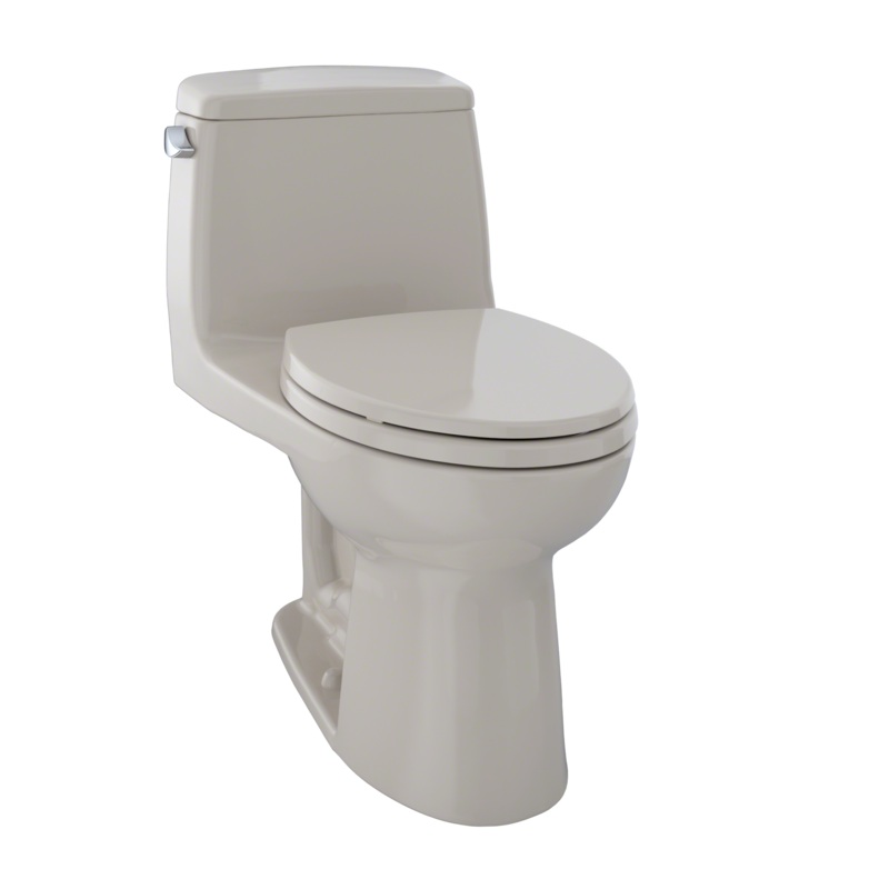 TOTO MS854114E#03 Eco Ultramax One-Piece Elongated 1.28 Gpf Toilet - Bone