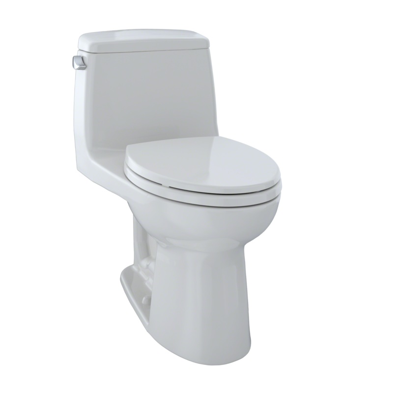 TOTO MS854114E#11 Eco Ultramax One-Piece Elongated 1.28 Gpf Toilet - Colonial White