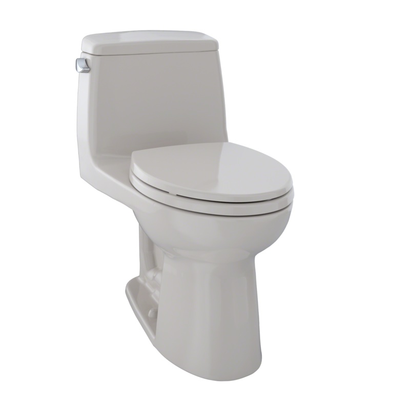 TOTO MS854114E#12 Eco Ultramax One-Piece Elongated 1.28 Gpf Toilet - Sedona Beige