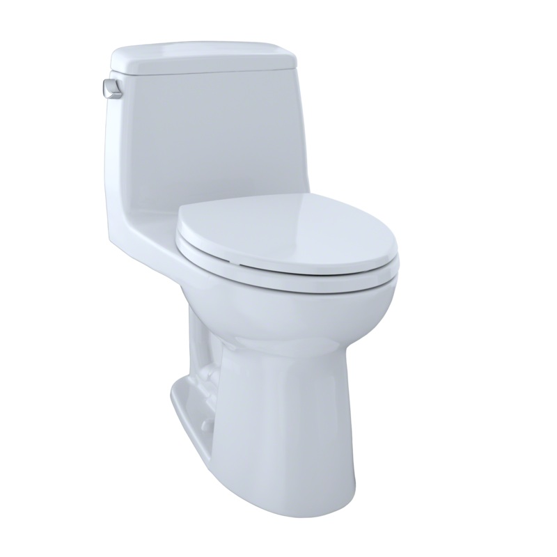 TOTO MS854114EG#01 Eco Ultramax One-Piece Elongated 1.28 Gpf Toilet With Cefiontect - Cotton White