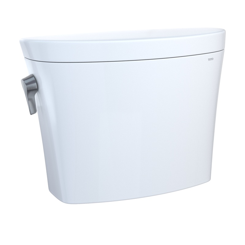 TOTO ST448EMNA#01 Aquia Iv Arc Dual Flush 1.28 And 0.9 Gpf Toilet Tank Only With Washlet+ Auto Flush Compatibility - Cotton White