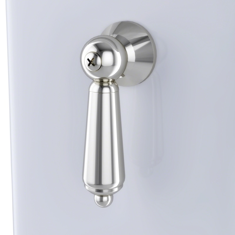 TOTO THU141#PN TRIP LEVER (SIDE MOUNT) - POLISHED NICKEL For CARROLLTON , Polished Nickel