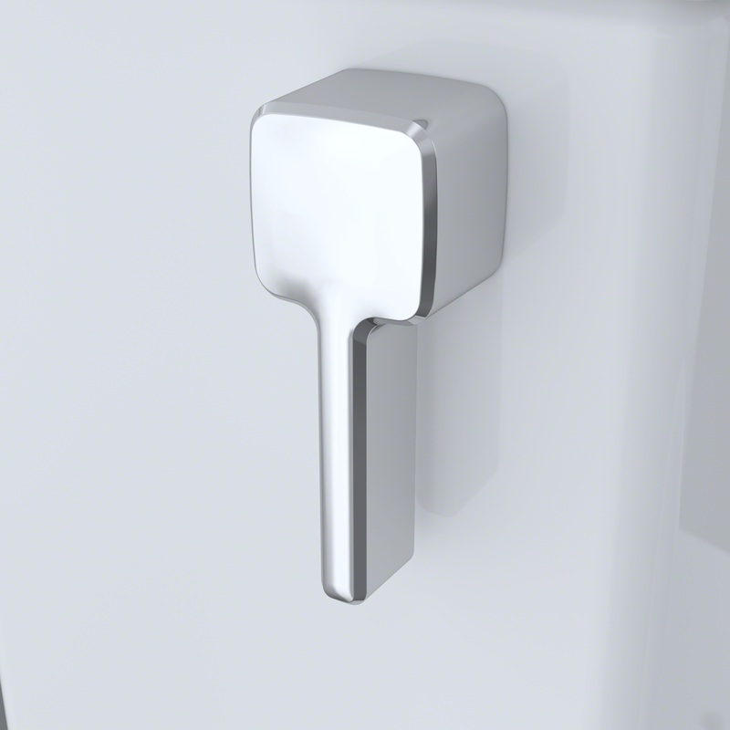 TOTO THU416#CP Trip Lever Handle (W/Spud And Mounting Nut - Polished Chrome