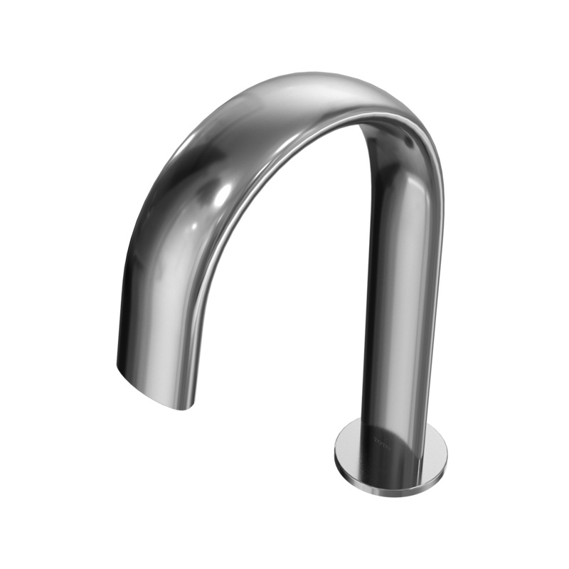 TOTO TLE24006U1#CP Gooseneck Ecopower Or Ac 0.5 Gpm Touchless Bathroom Faucet Spout - Polished Chrome
