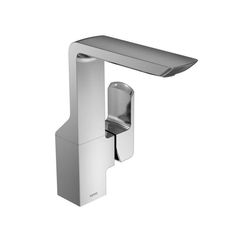 TOTO TLG02309U#CP Gr Series 1.2 Gpm Single Side Handle Bathroom Sink Faucet With Comfort Glide Technology And Drain Assembly - Polished Chrome