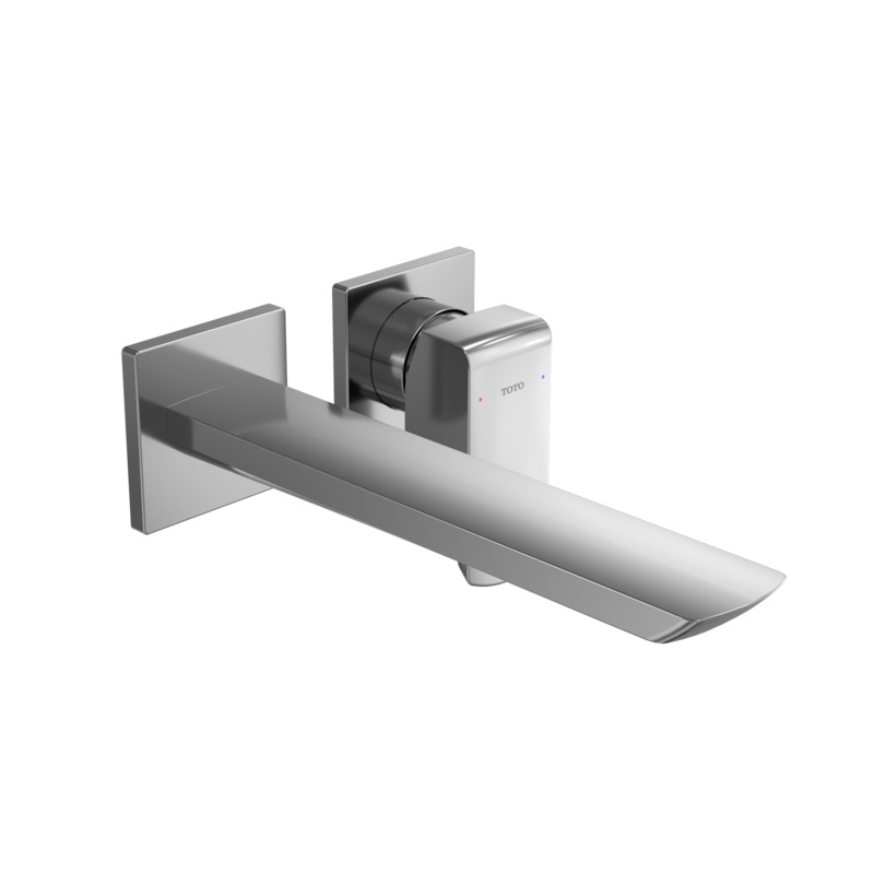 TOTO TLG02311U#CP Gr 1.2 Gpm Wall-Mount Single-Handle Bathroom Faucet With Comfort Glide Technology - Polished Chrome