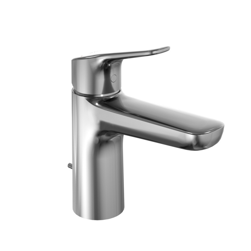 TOTO TLG03301U#CP Gs Series 1.2 Gpm Single Handle Bathroom Sink Faucet With Comfort Glide Technology And Drain Assembly - Polished Chrome