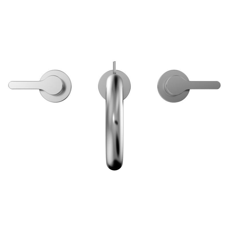 TOTO TLS01201U#CP Lb Series Two Handle Widespread 1.2 Gpm Bathroom Sink Faucet With Drain Assembly - Polished Chrome