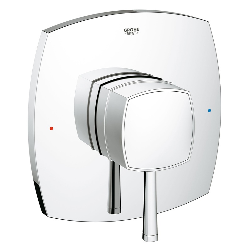 GROHE 19933000 Single Function Pressure Balance Trim with Control Module , Chrome
