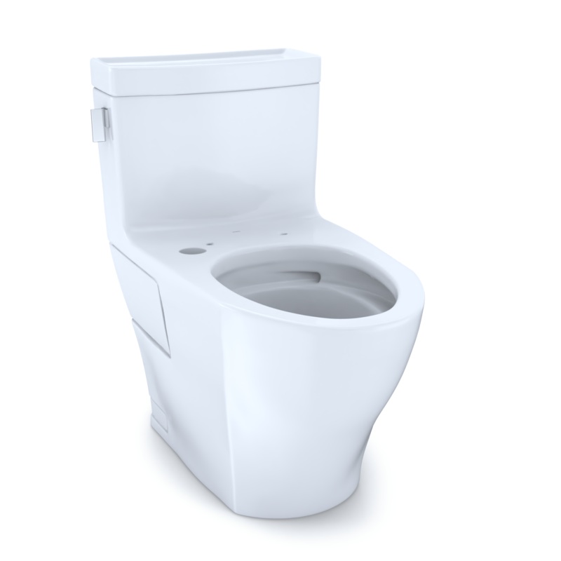 TOTO CST624CEFGAT40#01 Legato One-Piece Elongated 1.28 Gpf Washlet+ And Auto Flush Ready Toilet With Cefiontect - Cotton White