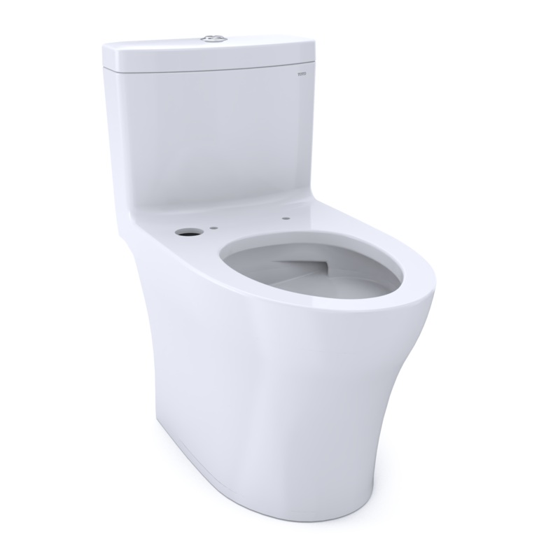 TOTO CST646CEMFGNAT40#01 Aquia Iv One-Piece Elongated Dual Flush 1.28 And 0.9 Gpf Washlet+ And Auto Flush Ready Toilet With Cefiontect - Cotton White