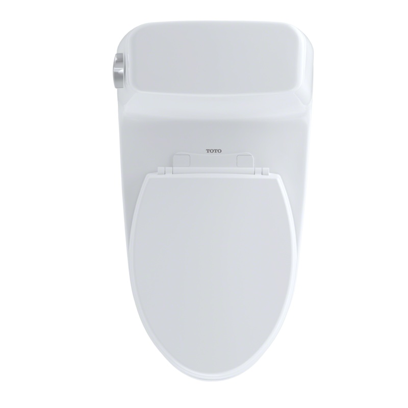 TOTO MS854114SG#01 Ultramax One-Piece Elongated 1.6 Gpf Toilet With Cefiontect - Cotton White