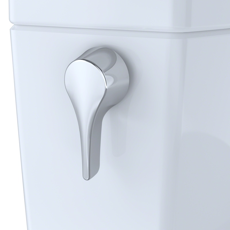 TOTO MW7863074CEFG.10#01 Drake Transitional Washlet+ Two-Piece Elongated 1.28 Gpf Universal Height Tornado Flush Toilet With C2 Bidet Seat - Cotton White