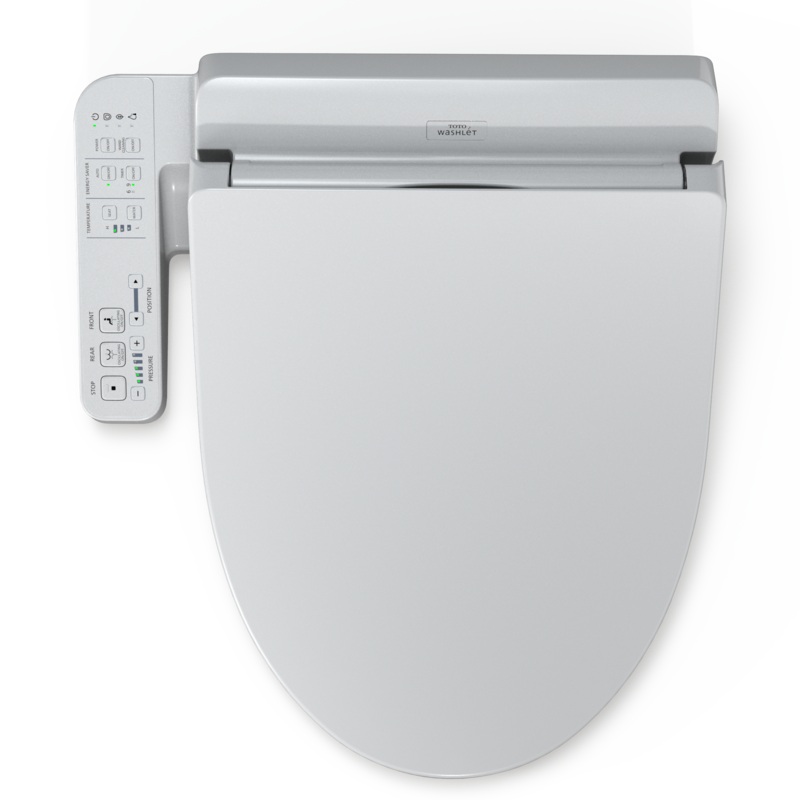 TOTO SW3004#01 Washlet A2  Electronic Bidet Toilet Seat With Heated Seat And Softclose Lid - Cotton White