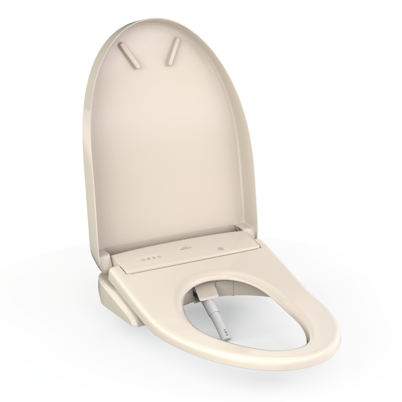 TOTO SW4726#12 Washlet S7 Electronic Bidet Toilet Seat With Ewater+ Bowl And Wand Cleaning - Sedona Beige