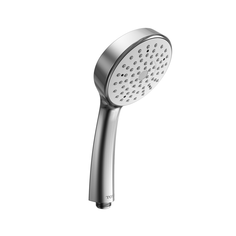 TOTO TBW01019U2#CP L Series 2.0 Gpm Single Spray 4 Inch Modern Round Handshower - Polished Chrome