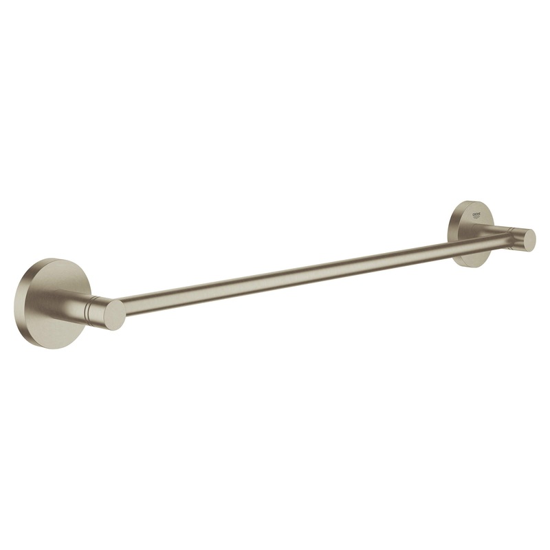 GROHE 40688EN1 18" Towel Bar , Brushed Nickel