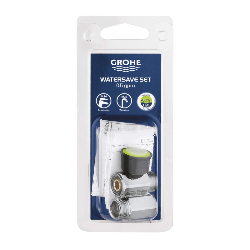 GROHE 48187000 Watersaving Kit 0.5 GPM , Chrome