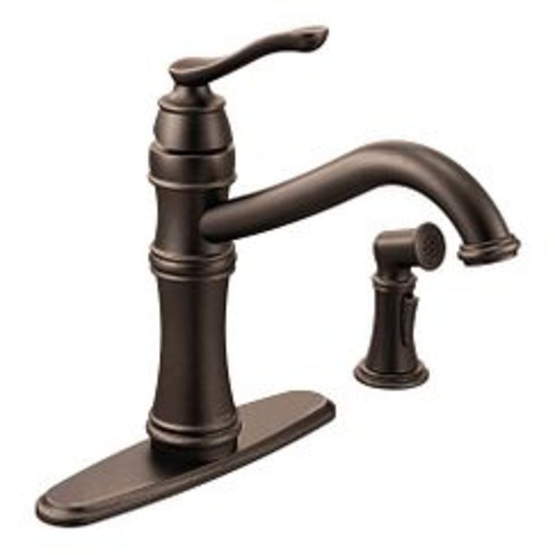 MOEN 7245ORB Belfield  One-Handle Kitchen Faucet In Oil Rubbed Bronze