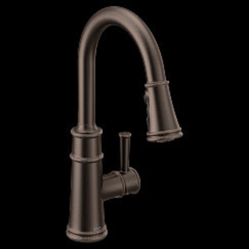 MOEN 7260ORB Belfield  One-Handle Pulldown Kitchen Faucet In Oil Rubbed Bronze