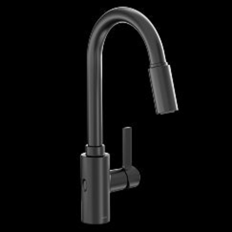 MOEN 7882EWBL Genta LX  One-Handle Pulldown Kitchen Faucet In Matte Black
